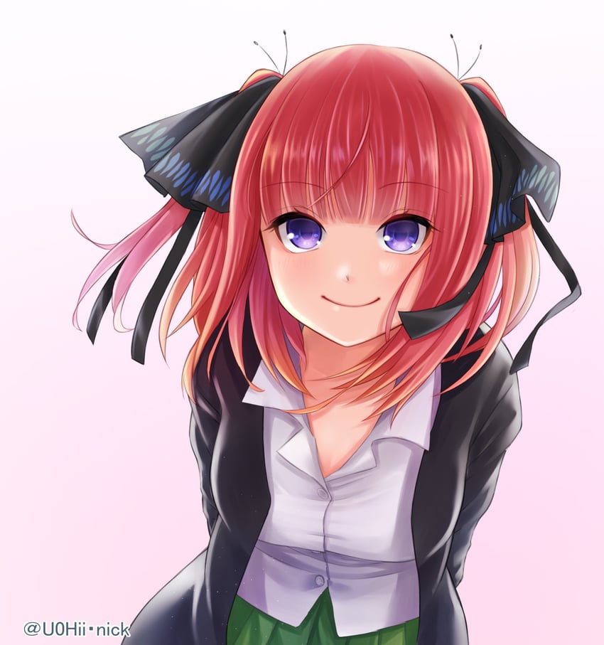 nakano nino (go-toubun no hanayome) drawn by nikku(user_grkf3753)