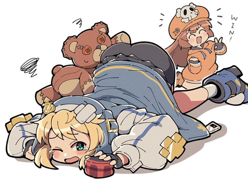 bridget, may, and roger (guilty gear and 1 more) drawn by itsuka_neru