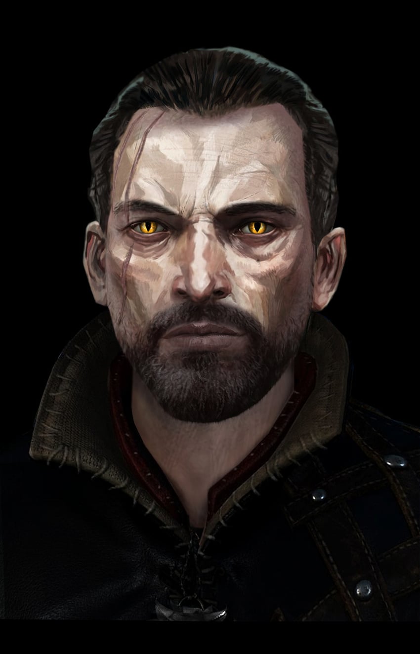 lambert (the witcher) drawn by tina_duncan
