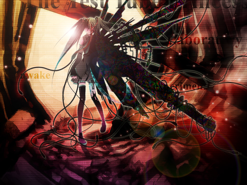 hatsune miku (vocaloid) drawn by pd-x