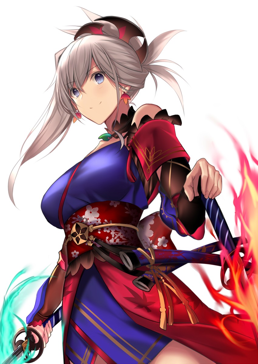 miyamoto musashi (fate and 1 more) drawn by karlwolf