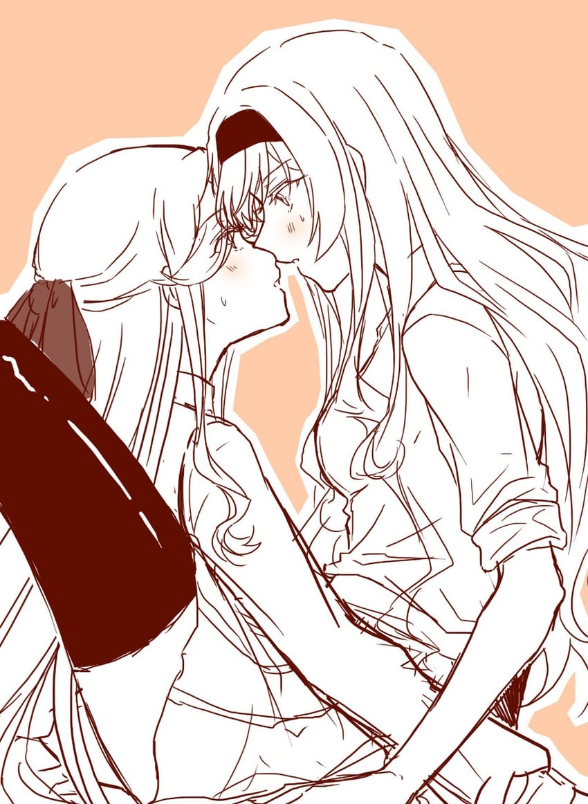 saijou claudine and tendou maya (shoujo kageki revue starlight) drawn by sieka_(piiroinardesco)