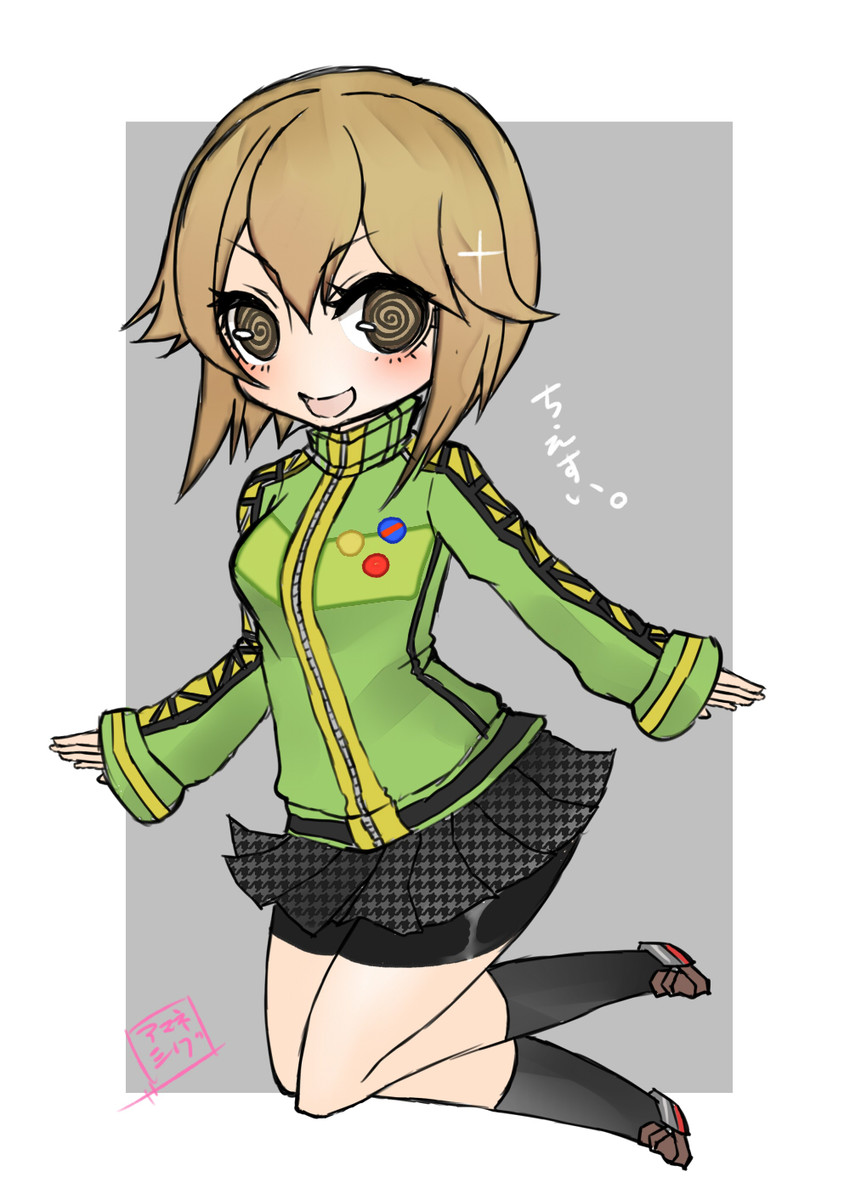 satonaka chie and hayasui (kantai collection and 2 more) drawn by amane_shinobu