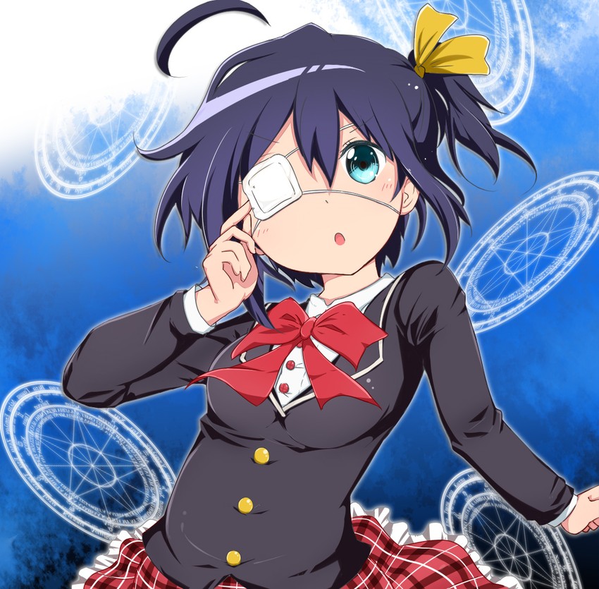 takanashi rikka (chuunibyou demo koi ga shitai!) drawn by hamaken._(novelize)