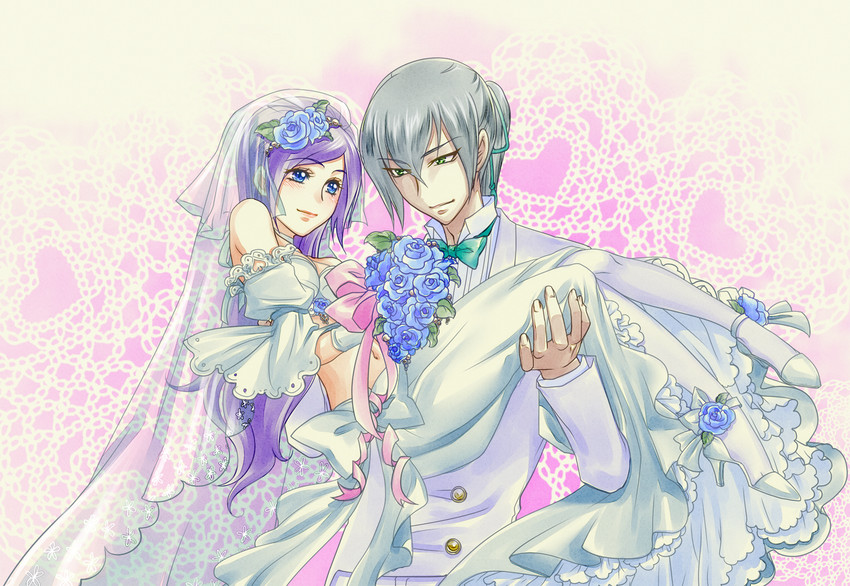 aono miki and souler (precure and 1 more) drawn by say_(sakabin)