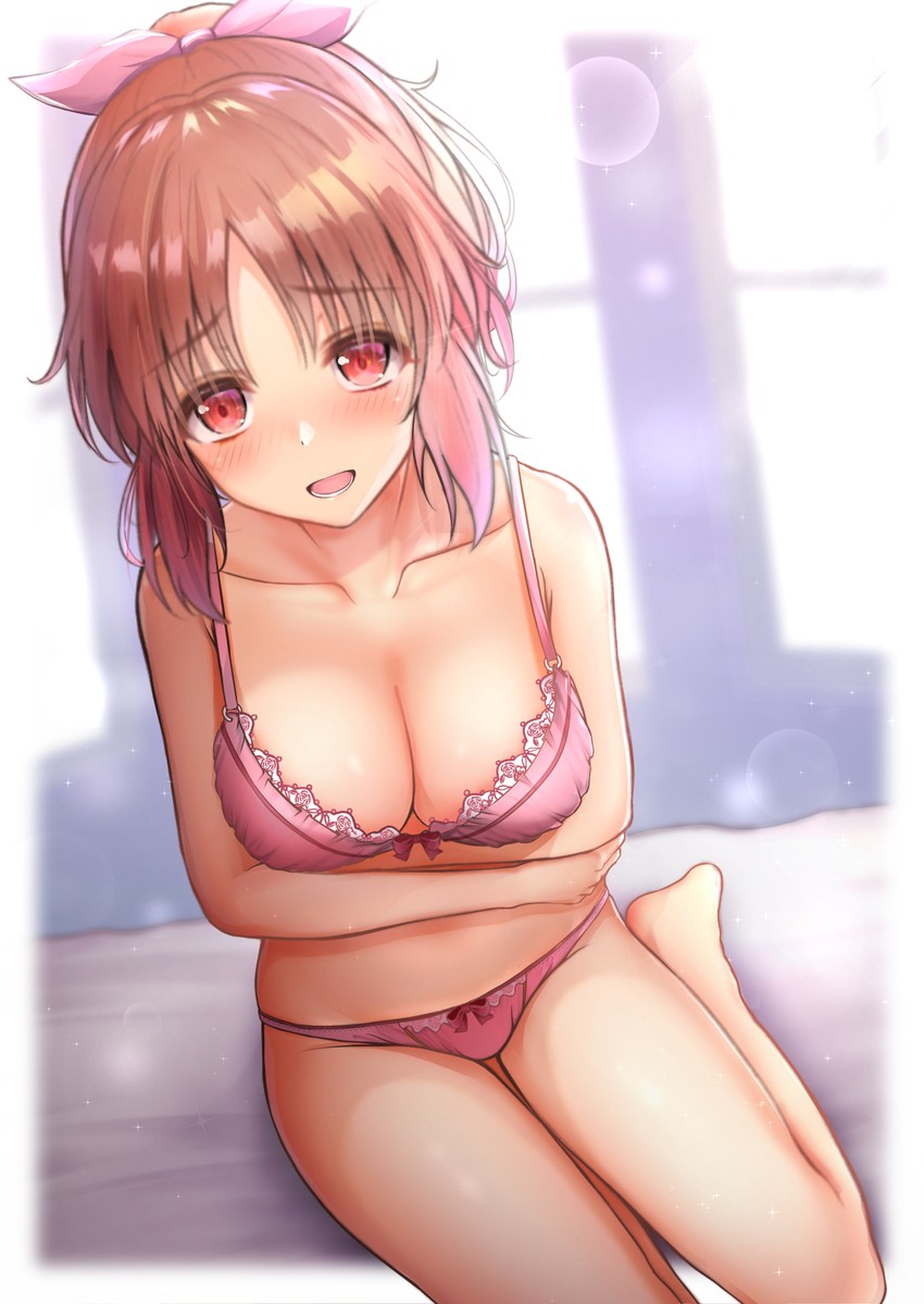 abe nana (idolmaster and 1 more) drawn by monaka_curl