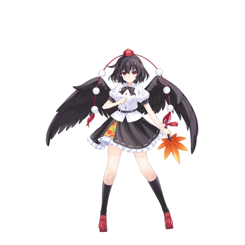 shameimaru aya (touhou and 1 more) drawn by hirano_katsuyuki