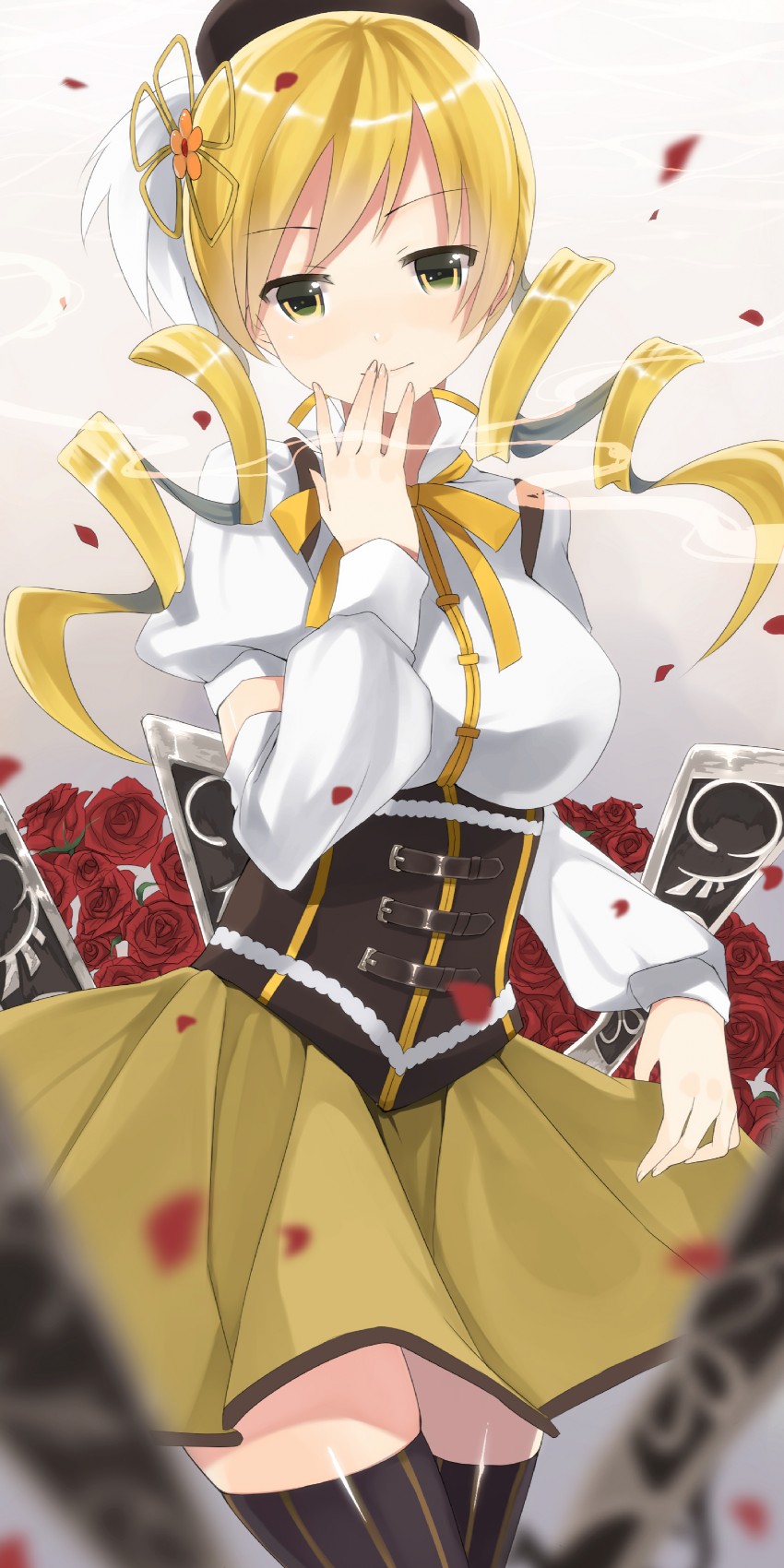 tomoe mami (mahou shoujo madoka magica) drawn by kurasawa_moko