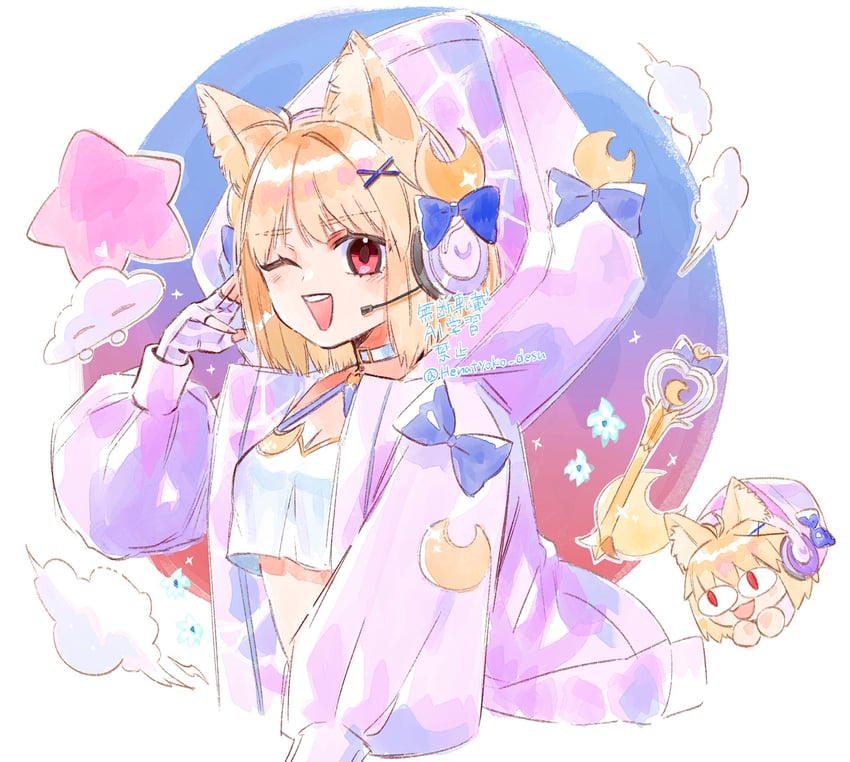 arcueid brunestud, neco-arc, and phantas-moon (fate and 2 more) drawn by henatyoko_desu