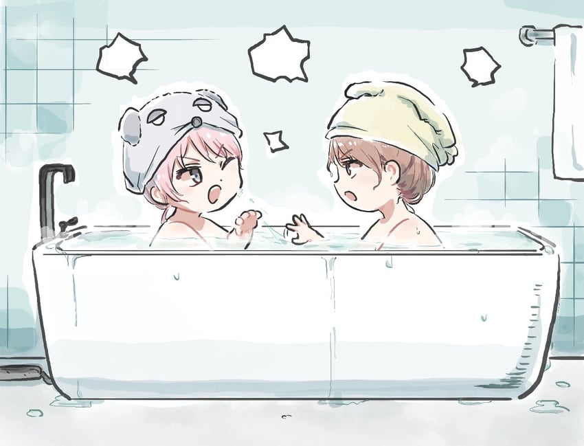 chihaya anon and nagasaki soyo (bang dream! and 1 more) drawn by lyy