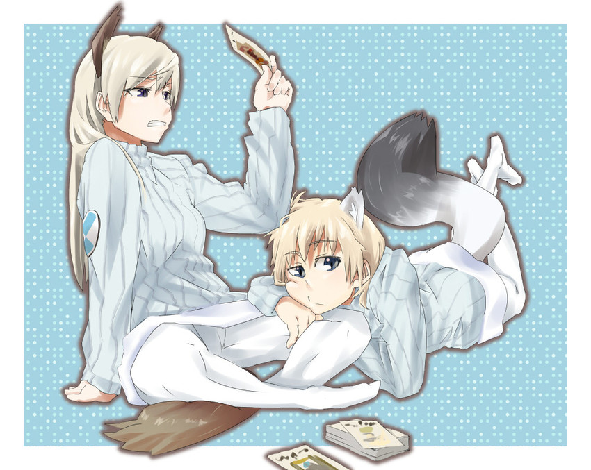 eila ilmatar juutilainen and nikka edvardine katajainen (world witches series and 2 more) drawn by uno_ichi