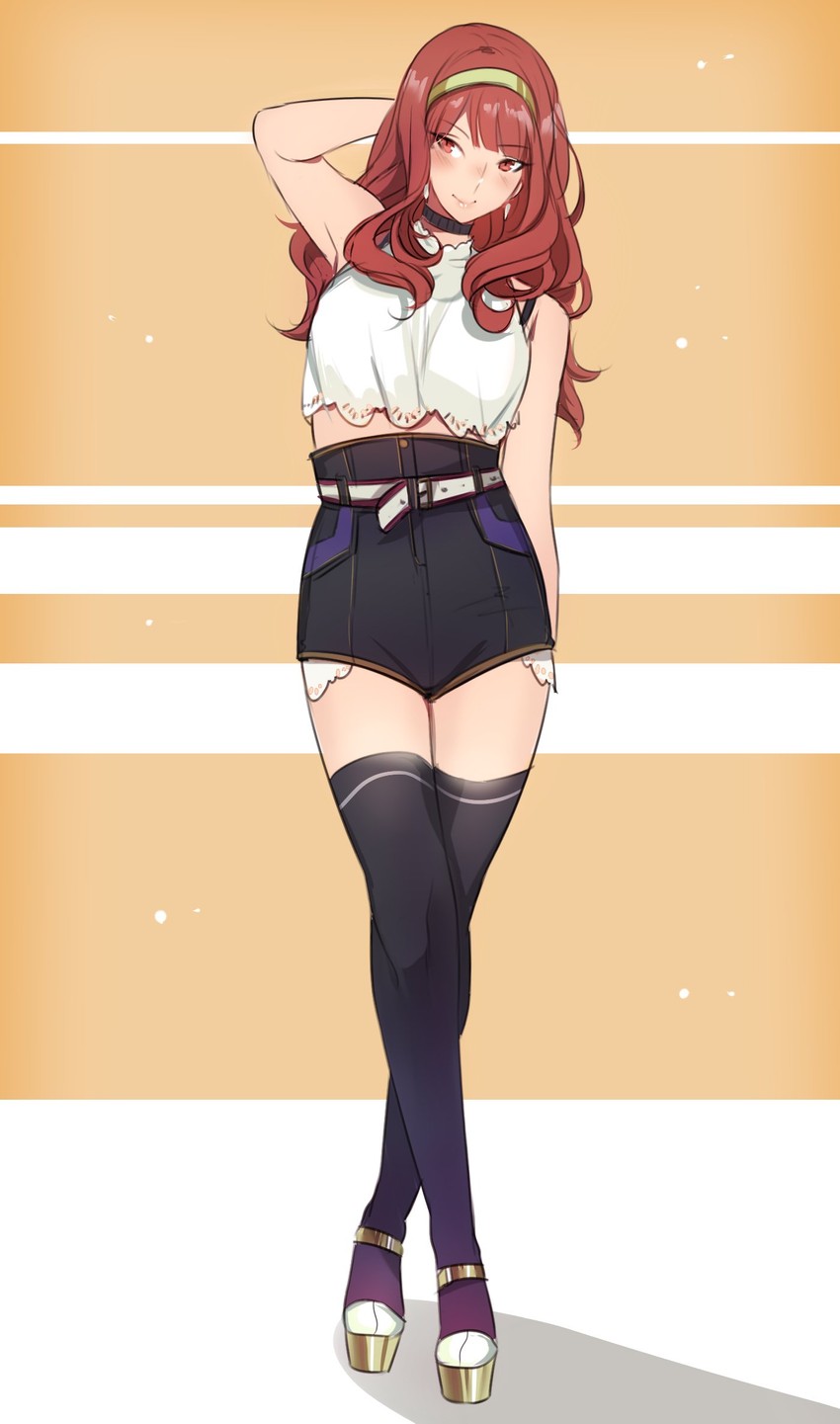 celica (fire emblem and 2 more) drawn by tusia