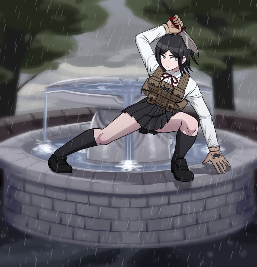 ikusaba mukuro (danganronpa and 1 more) drawn by fulltimeangel13