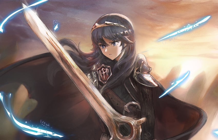 lucina (fire emblem and 1 more) drawn by byte_(grunty-hag1)