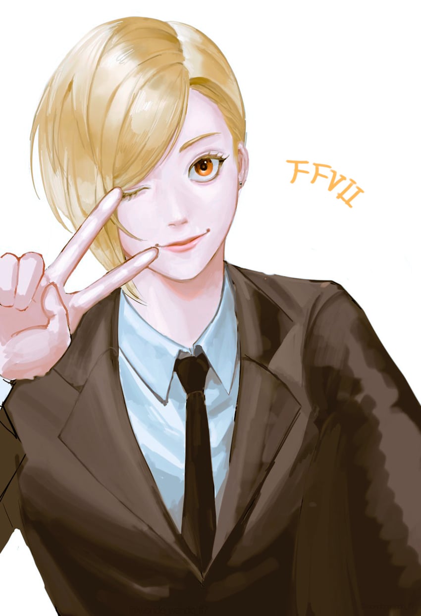 elena (final fantasy and 3 more) drawn by wondo_wando_ff7