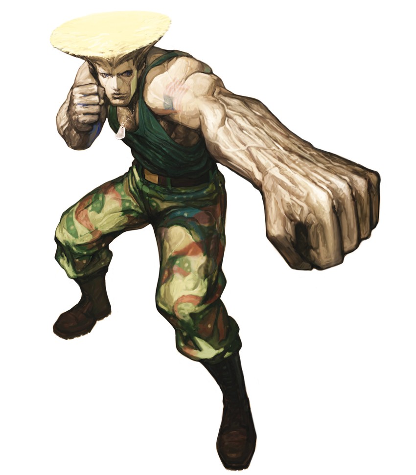 guile (street fighter and 1 more) drawn by nona