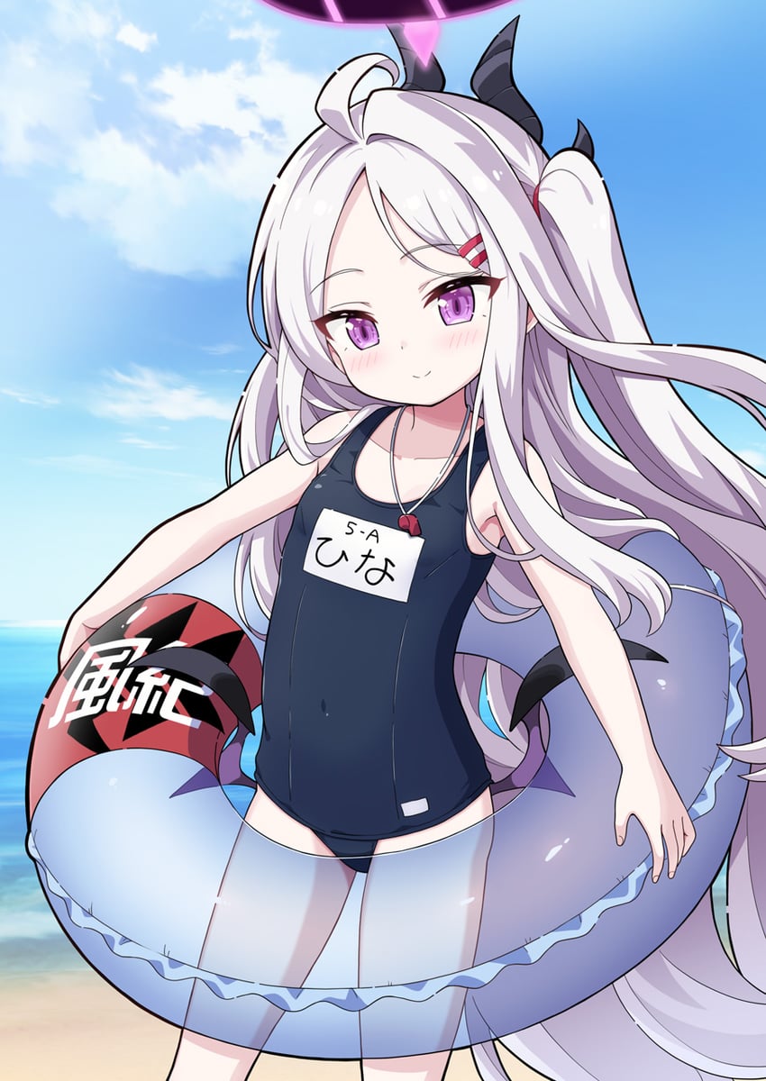 hina (blue archive) drawn by yuuma_(skirthike)