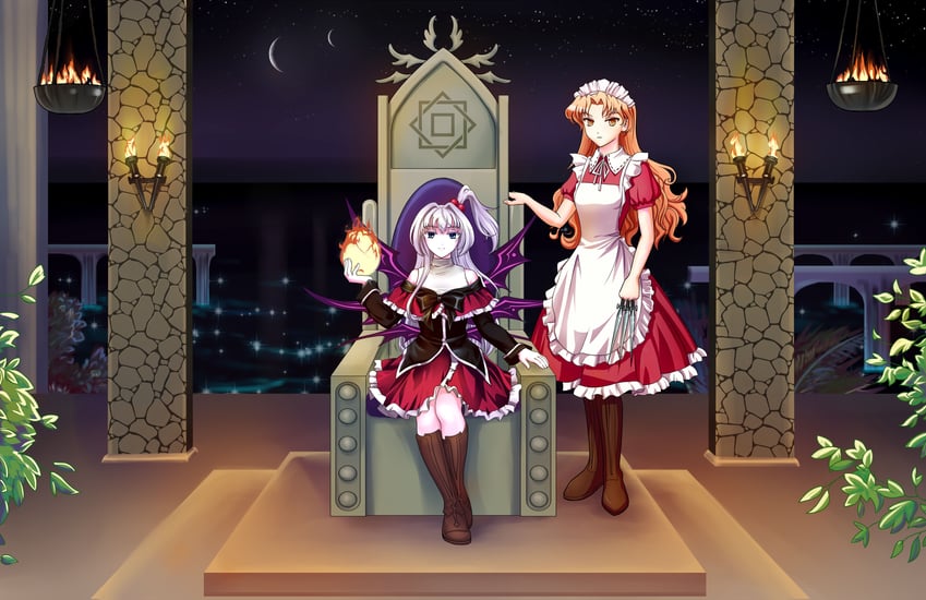 shinki and yumeko (touhou and 1 more) drawn by bimep