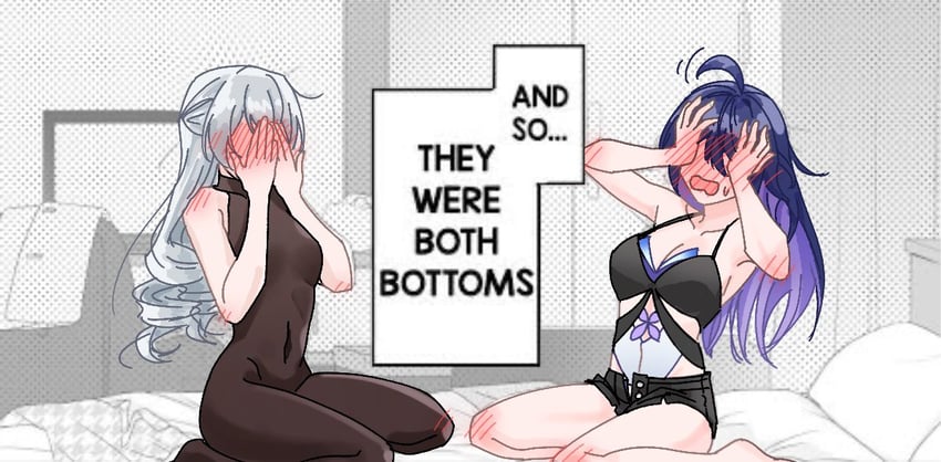 bronya rand and seele (honkai and 1 more) drawn by wprtms