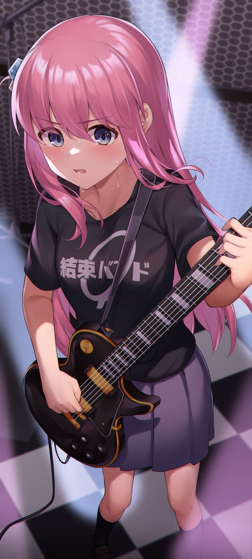 gotoh hitori (bocchi the rock!) drawn by pizza_(pizzania_company)