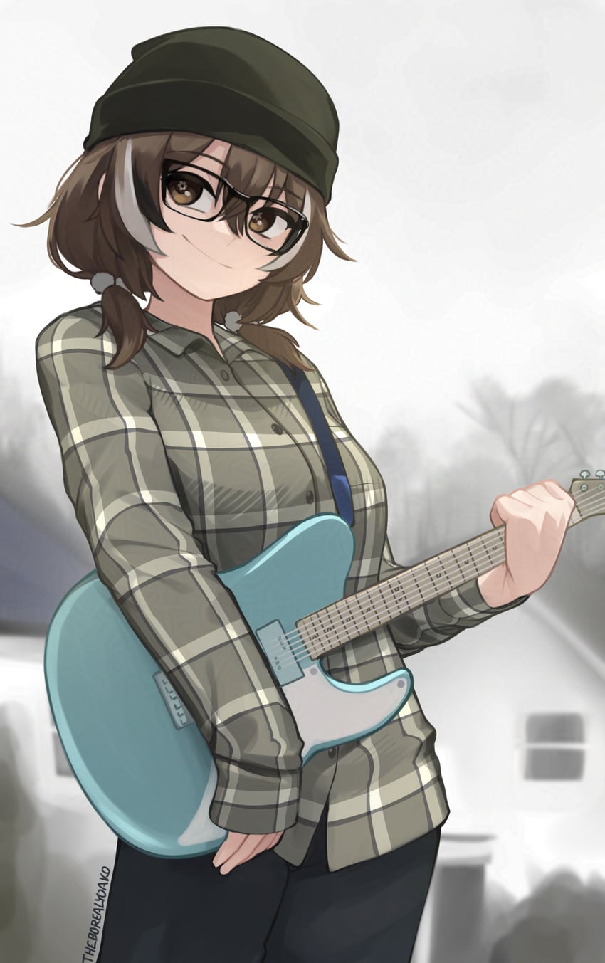 nanashi mumei (hololive and 1 more) drawn by yoako