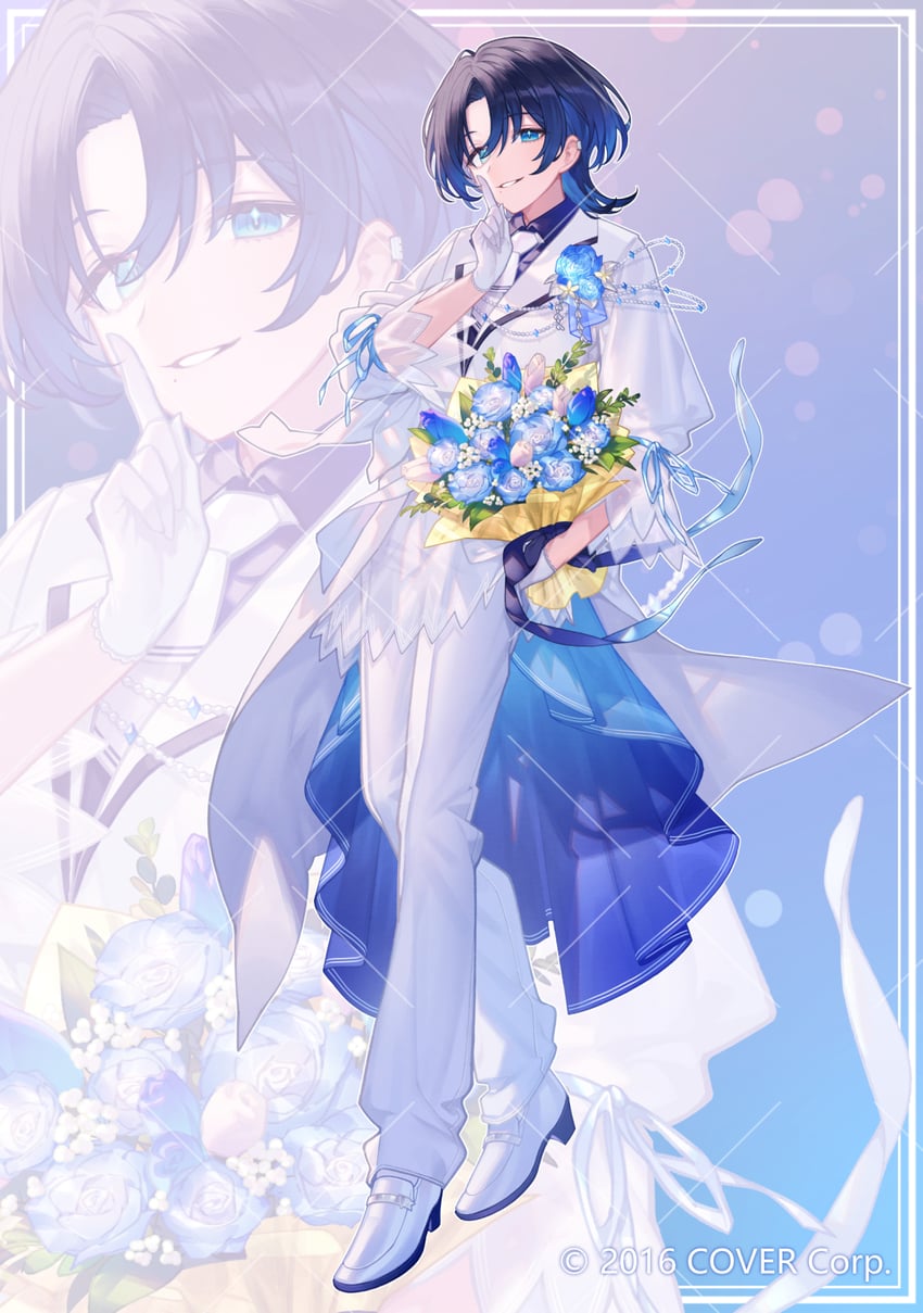 hiodoshi ao (hololive and 1 more) drawn by rin31153336