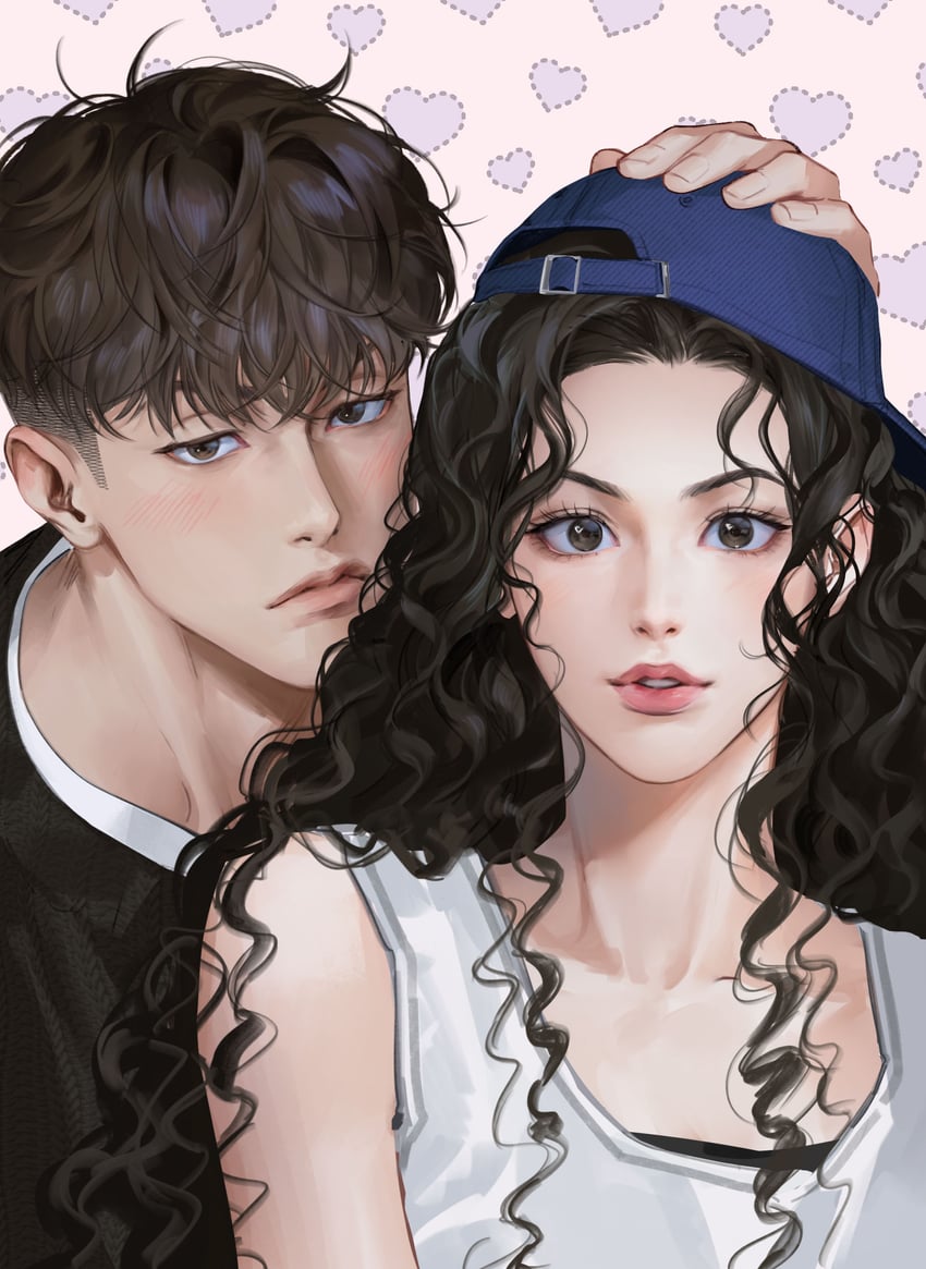 miyagi ryouta and ayako (slam dunk) drawn by nolja_cz