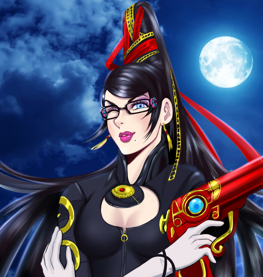 bayonetta (bayonetta) drawn by emptycicada