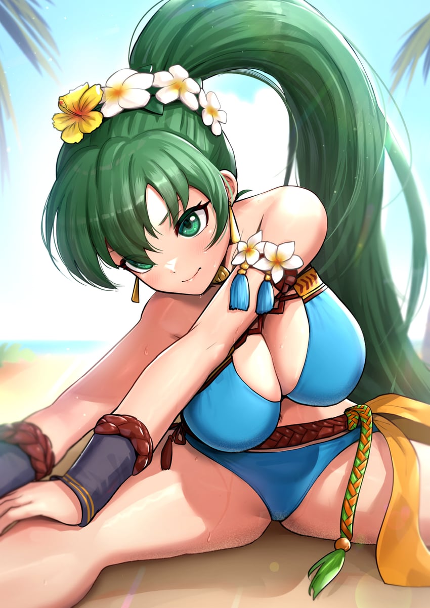 lyn (fire emblem and 2 more) drawn by gonzarez