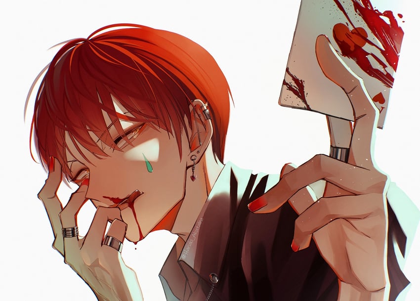 hisoka morow (hunter x hunter) drawn by haruki_akutaba