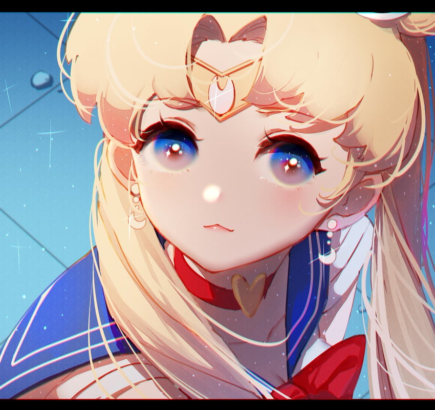 tsukino usagi and sailor moon (bishoujo senshi sailor moon and 1 more) drawn by yi_er_san
