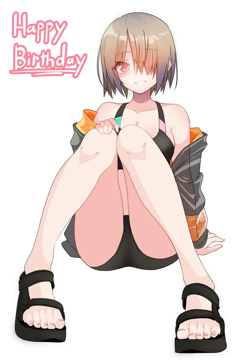 kayamori ruka (heaven burns red) drawn by toxic_pter