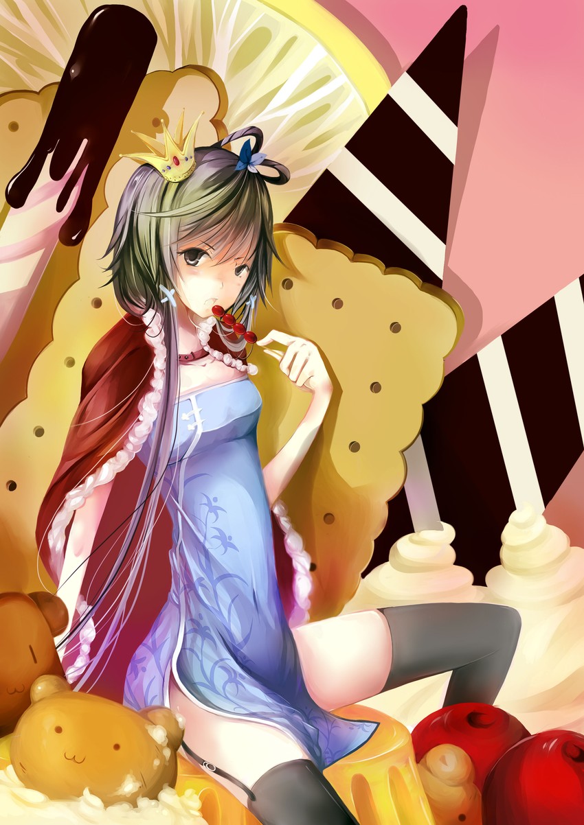 luo tianyi (vocaloid and 1 more) drawn by ddsheep