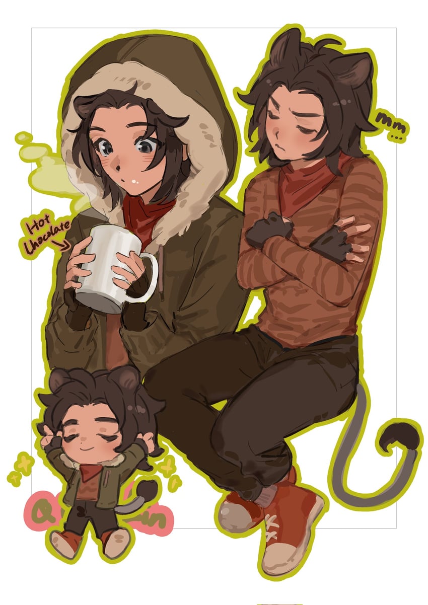 qiu lin (our life: beginnings and always) drawn by xrsjbz