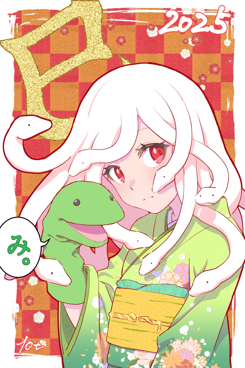 sengoku nadeko and god nadeko (monogatari and 1 more) drawn by 10ttruck
