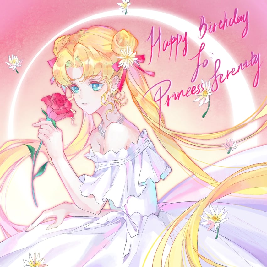 tsukino usagi and princess serenity (bishoujo senshi sailor moon) drawn by inhan