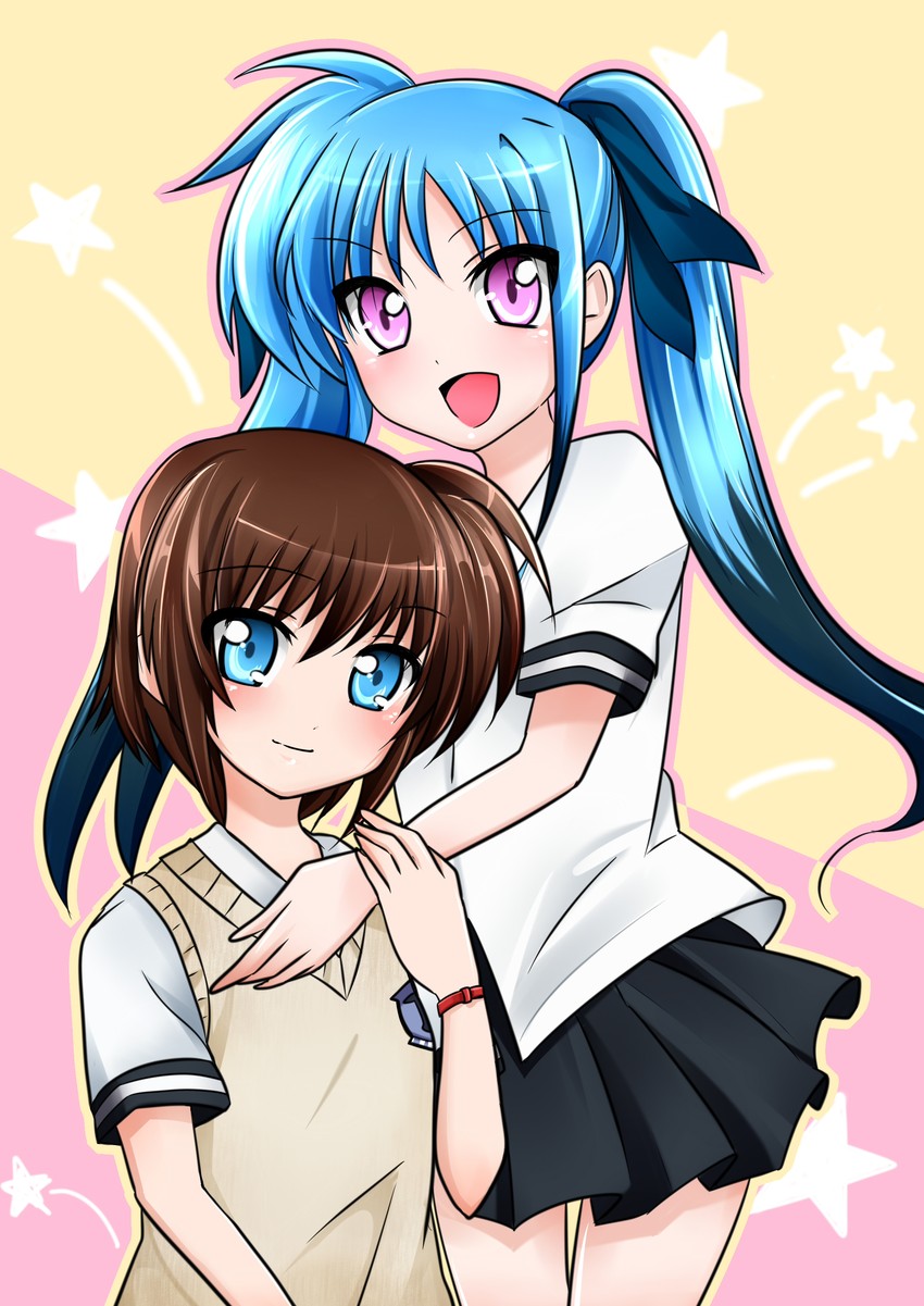 stern the destructor and levi the slasher (lyrical nanoha and 1 more) drawn by nata_(7natadeco)