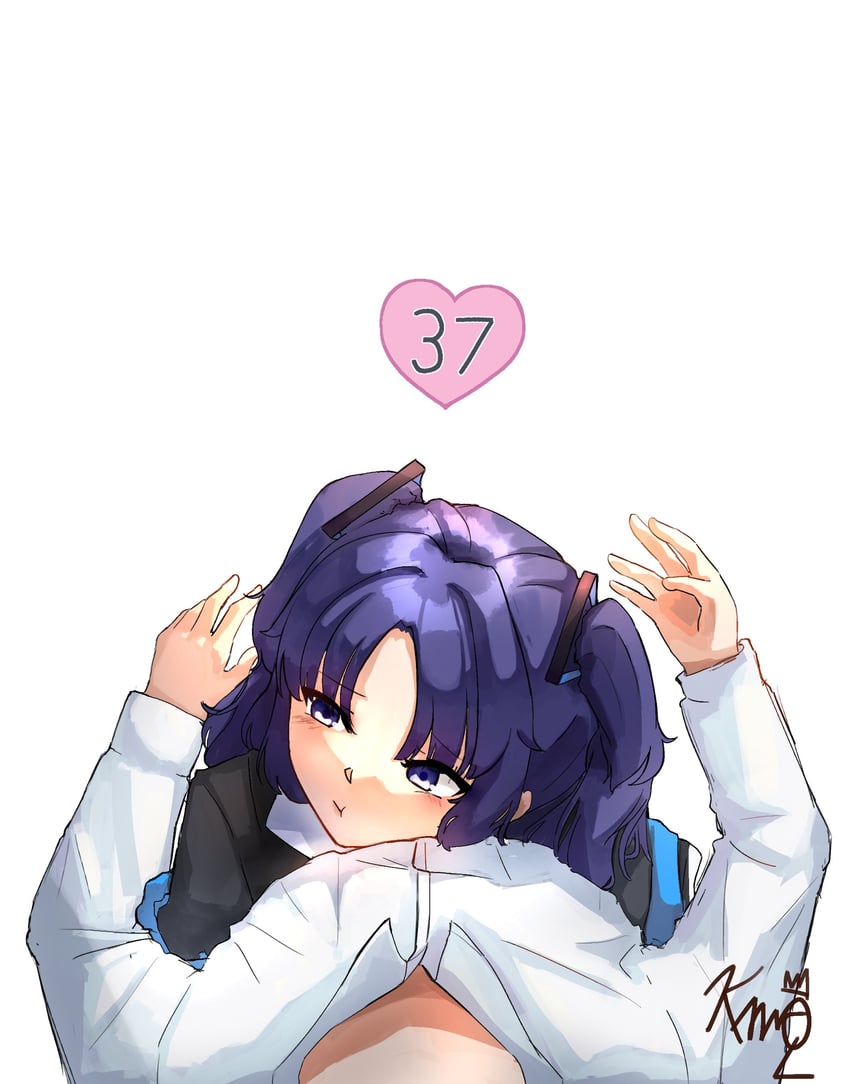 sensei and yuuka (blue archive) drawn by kasuminmq