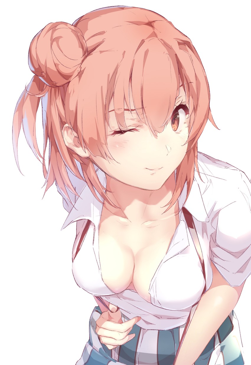 yuigahama yui (yahari ore no seishun lovecome wa machigatteiru.) drawn by aotsuki_kaoru