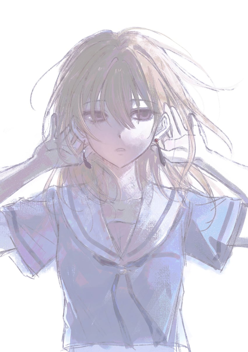 misumi uika (bang dream! and 1 more) drawn by oflor-de-lisbonita