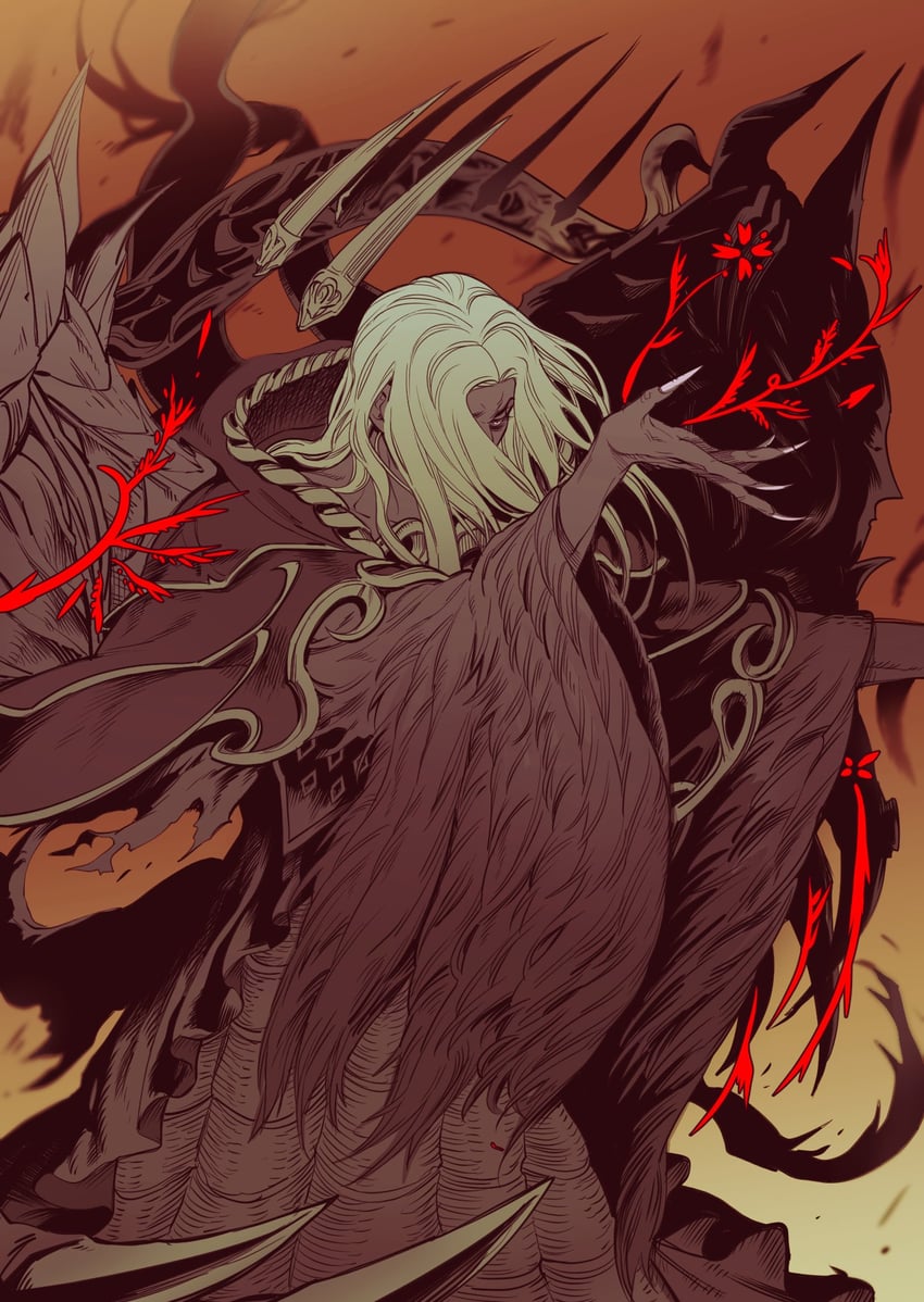 emet-selch and hades (final fantasy and 1 more) drawn by 5altybitter5