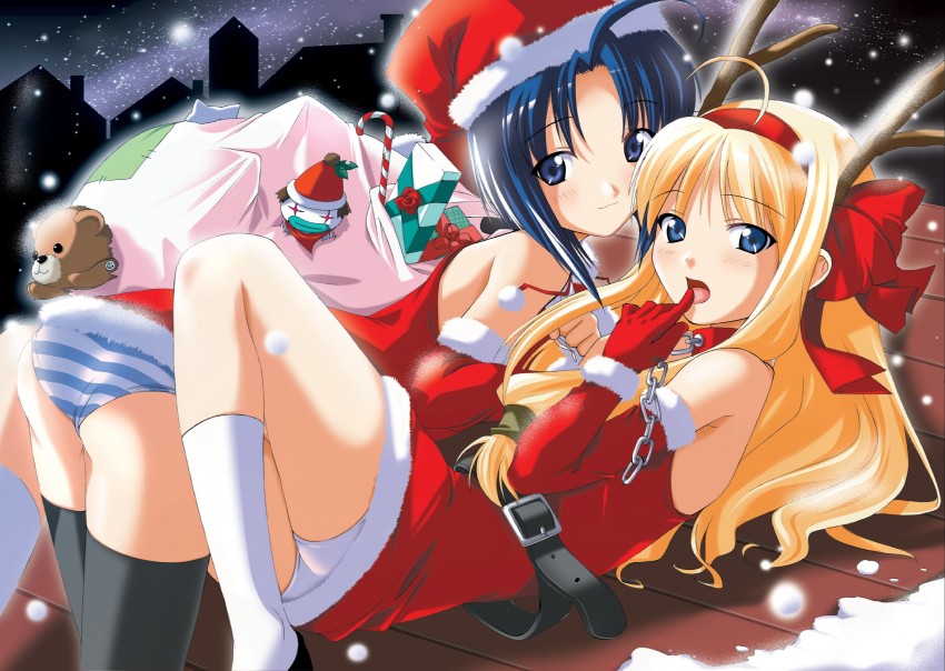 komiya momiji and oumori erisu (anonono) drawn by souryuu_(double_dragon)