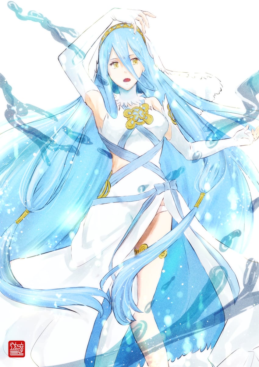 azura (fire emblem and 1 more) drawn by yuyu_(yuyuyou)