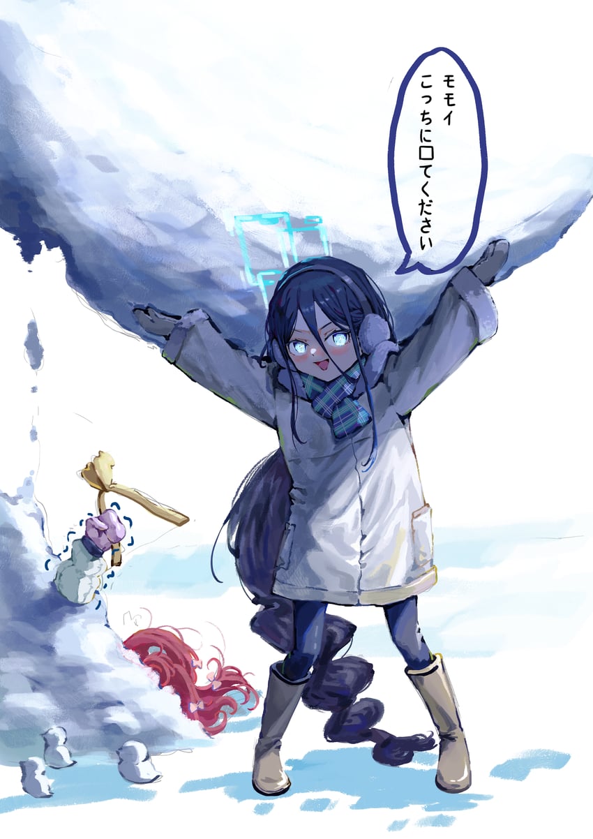 aris, momoi, and yuzu (blue archive) drawn by kongaru_123