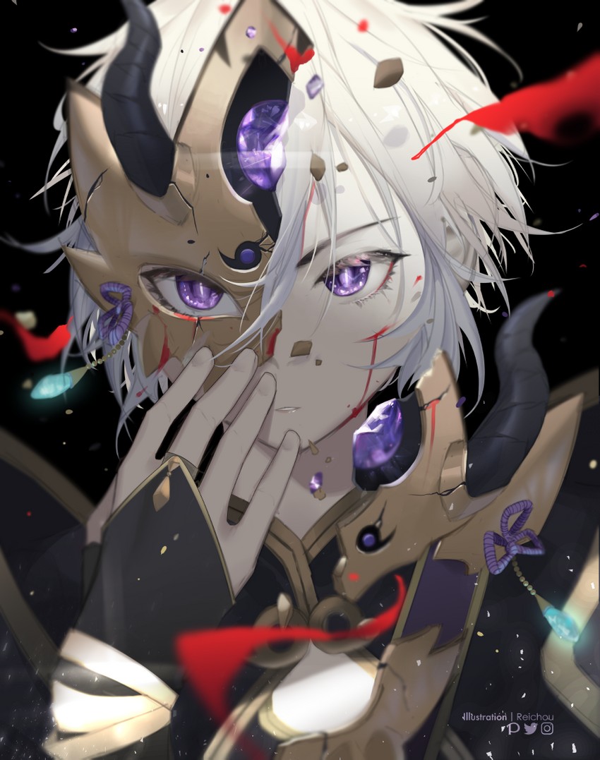 prince of lan ling (fate and 1 more) drawn by reichiou