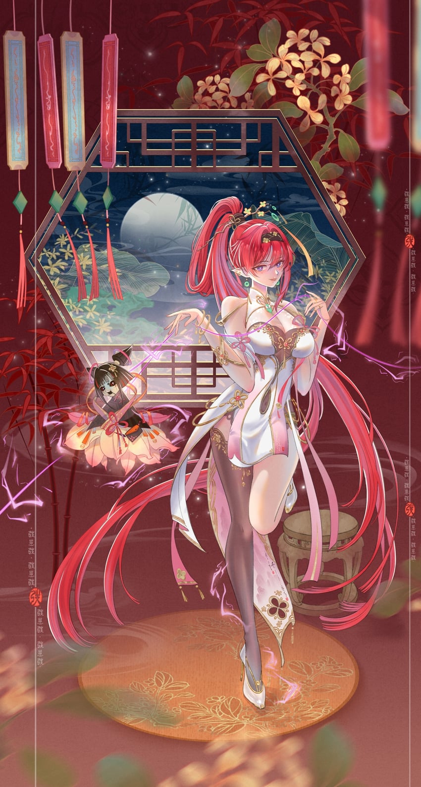 yinlin and zapstring (wuthering waves) drawn by taozaitao