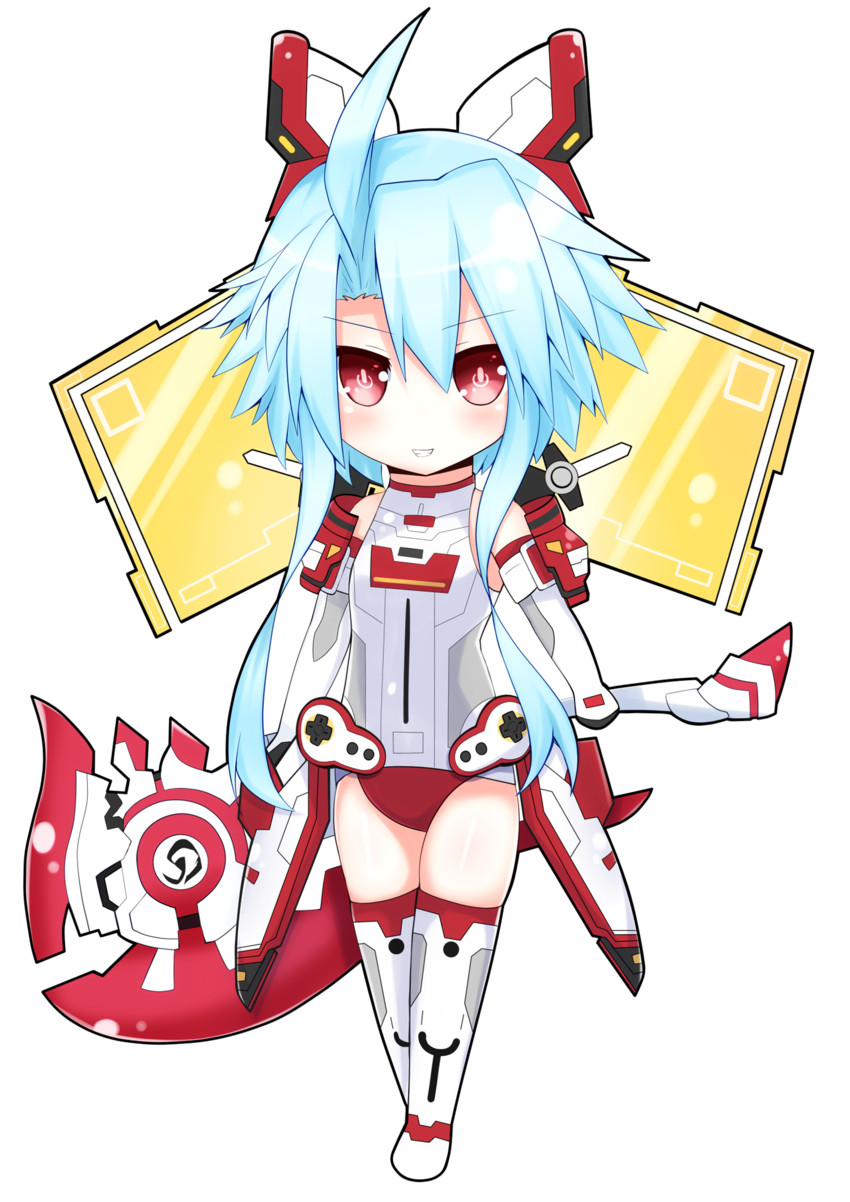white heart (neptune and 1 more) drawn by shironeko_haru