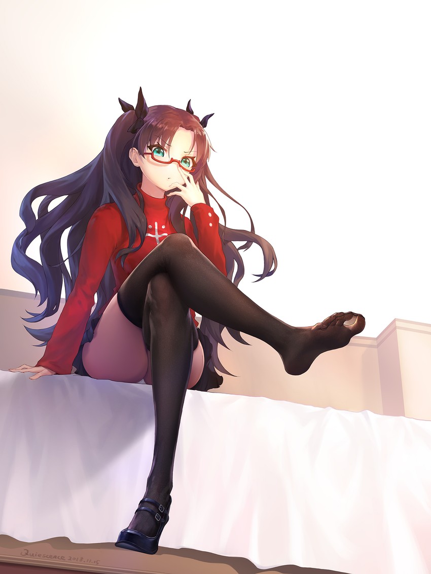 tohsaka rin (fate and 1 more) drawn by shinchintaisha