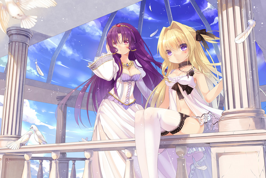 delores and eleanor (original) drawn by mvv