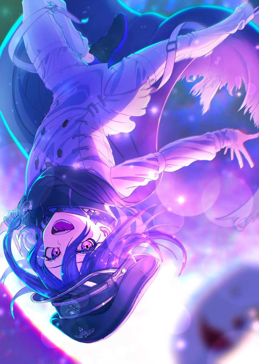 oma kokichi (danganronpa and 1 more) drawn by mion_danron